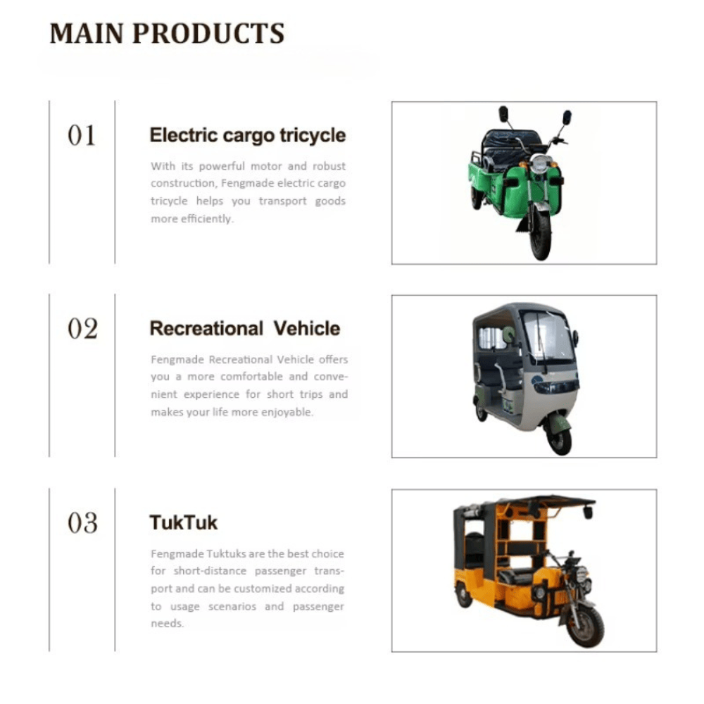 Electric Cargo Tricycle 3